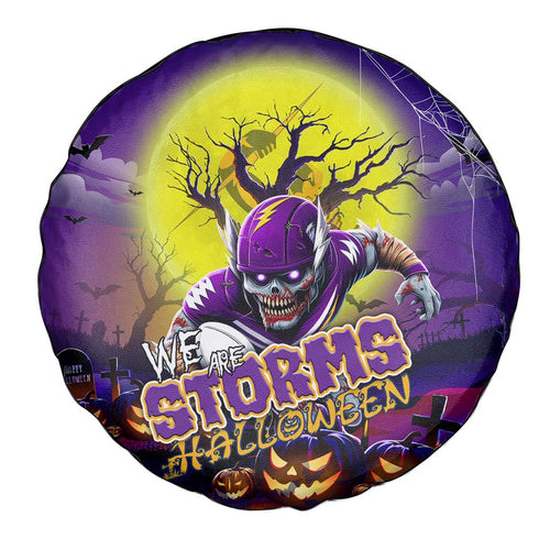 We Are Storm Halloween Spare Tire Cover Pumpkin Scary Spooky Season - Aussie Hoodie