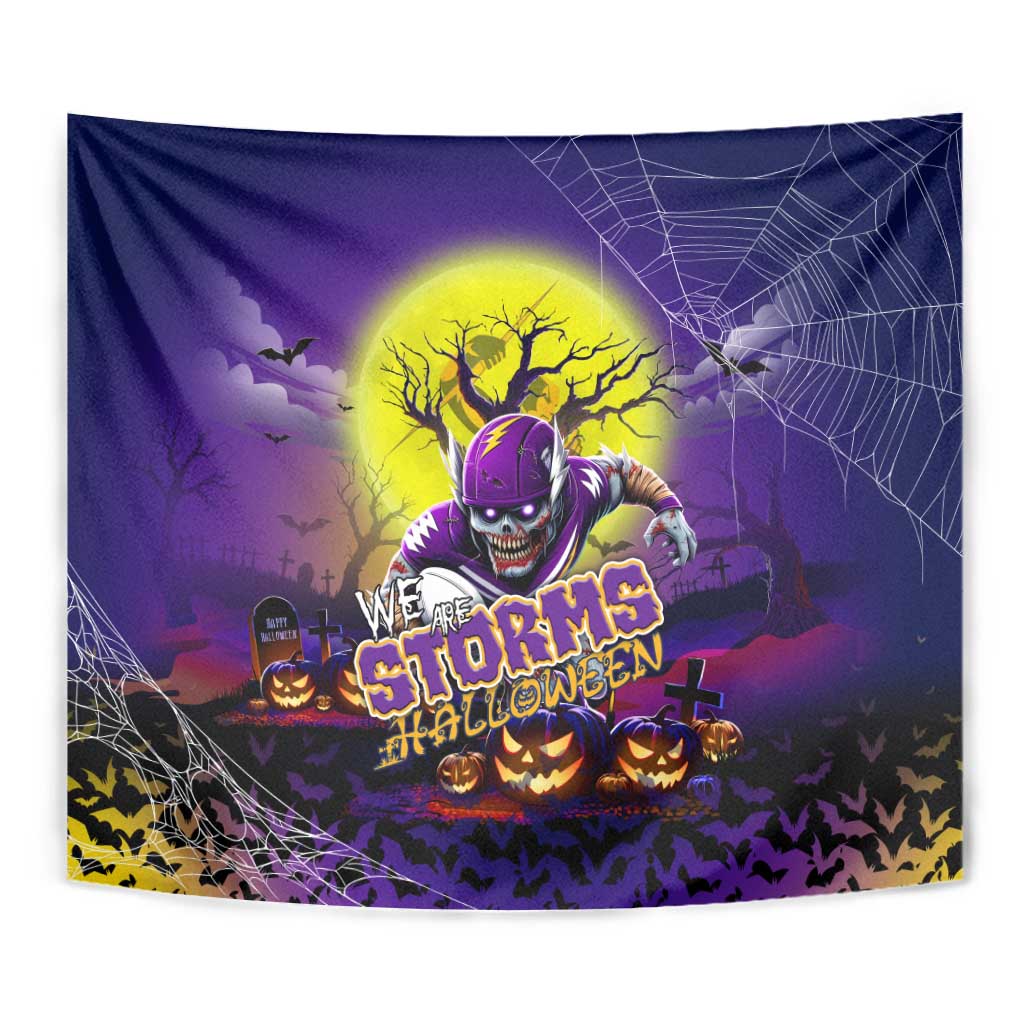We Are Storm Halloween Tapestry Pumpkin Scary Spooky Season - Aussie Hoodie