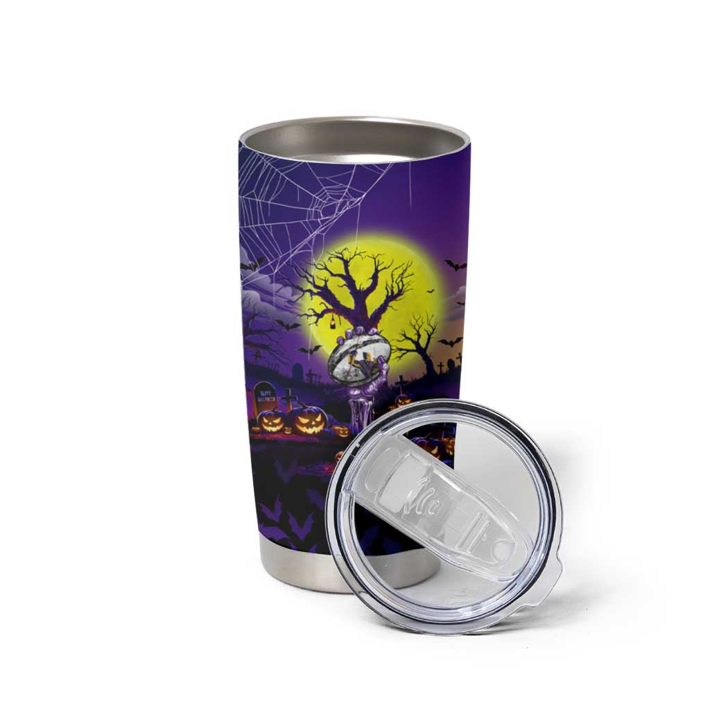 We Are Storm Halloween Tumbler Cup Pumpkin Scary Spooky Season - Aussie Hoodie