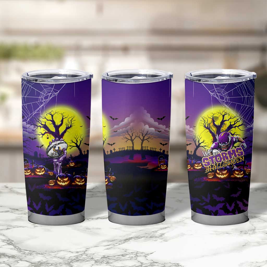 We Are Storm Halloween Tumbler Cup Pumpkin Scary Spooky Season - Aussie Hoodie
