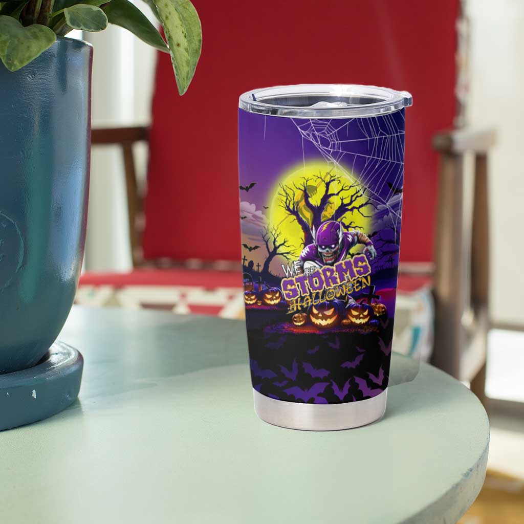 We Are Storm Halloween Tumbler Cup Pumpkin Scary Spooky Season - Aussie Hoodie