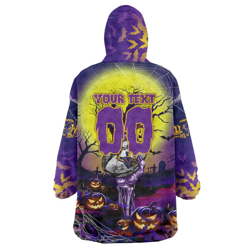 We Are Storm Halloween Wearable Blanket Hoodie Pumpkin Scary Spooky Season - Aussie Hoodie