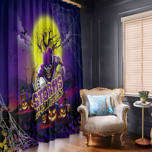 We Are Storm Halloween Window Curtain Pumpkin Scary Spooky Season - Aussie Hoodie
