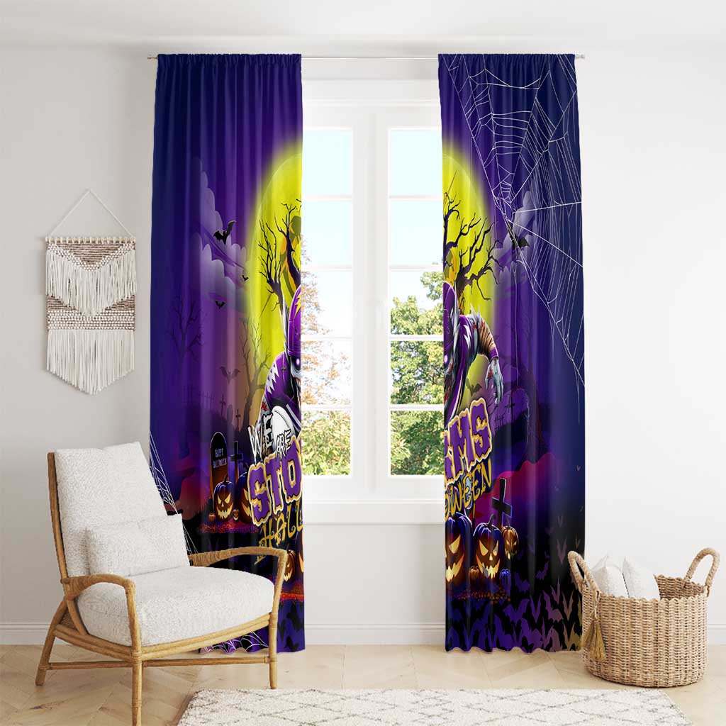 We Are Storm Halloween Window Curtain Pumpkin Scary Spooky Season - Aussie Hoodie