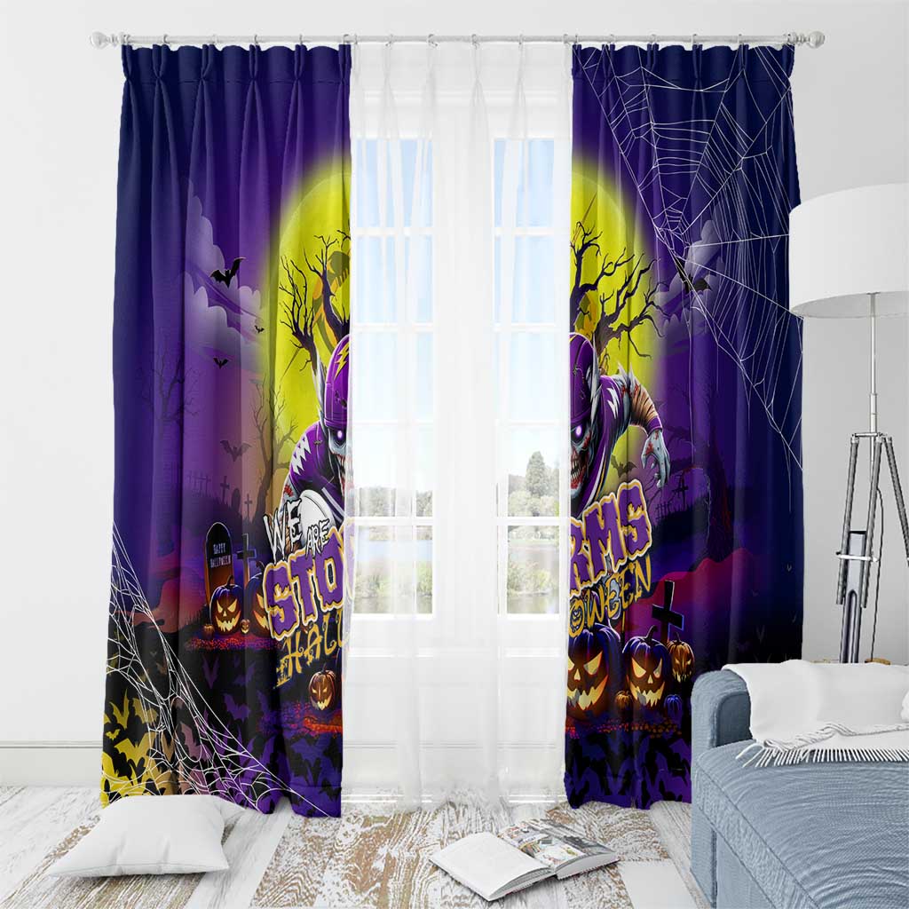 We Are Storm Halloween Window Curtain Pumpkin Scary Spooky Season - Aussie Hoodie