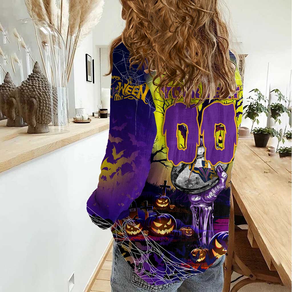 We Are Storm Halloween Women Casual Shirt Pumpkin Scary Spooky Season - Aussie Hoodie