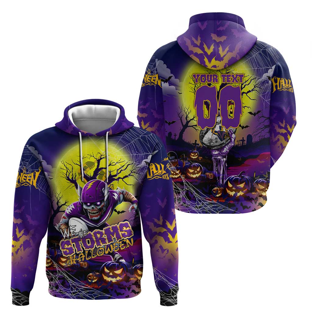 We Are Storm Halloween Zip Hoodie Pumpkin Scary Spooky Season - Aussie Hoodie