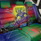 We Are Warriors Halloween Back Car Seat Cover Pumpkin Scary Spooky Season - Aussie Hoodie