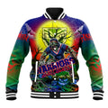 We Are Warriors Halloween Baseball Jacket Pumpkin Scary Spooky Season - Aussie Hoodie