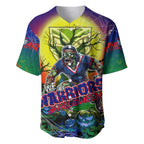 We Are Warriors Halloween Baseball Jersey Pumpkin Scary Spooky Season - Aussie Hoodie