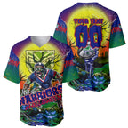 We Are Warriors Halloween Baseball Jersey Pumpkin Scary Spooky Season - Aussie Hoodie
