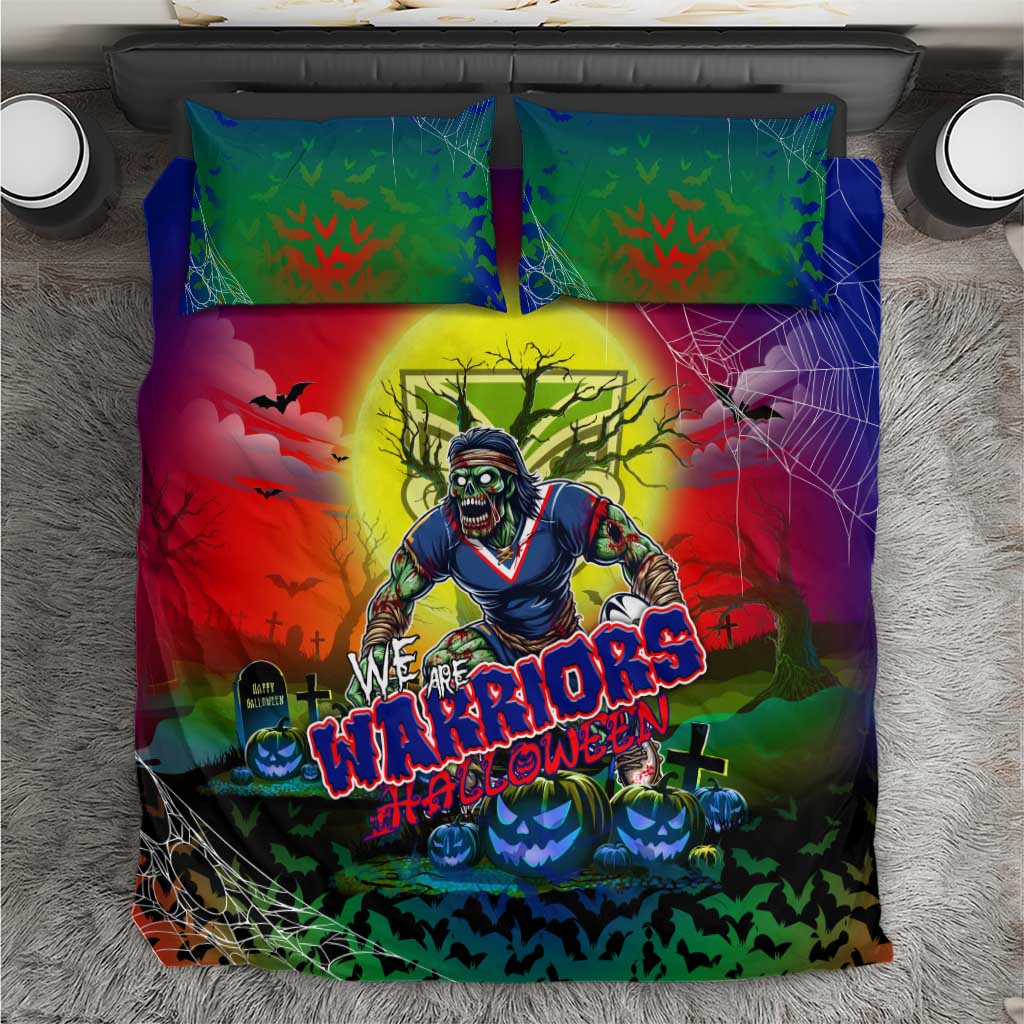 We Are Warriors Halloween Bedding Set Pumpkin Scary Spooky Season - Aussie Hoodie
