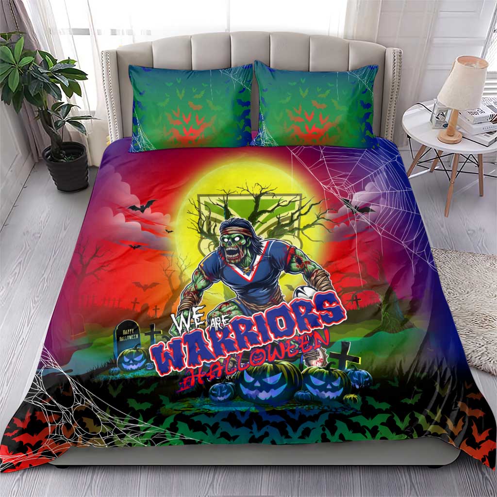 We Are Warriors Halloween Bedding Set Pumpkin Scary Spooky Season - Aussie Hoodie