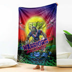 We Are Warriors Halloween Blanket Pumpkin Scary Spooky Season - Aussie Hoodie