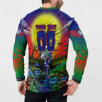 We Are Warriors Halloween Button Sweatshirt Pumpkin Scary Spooky Season - Aussie Hoodie