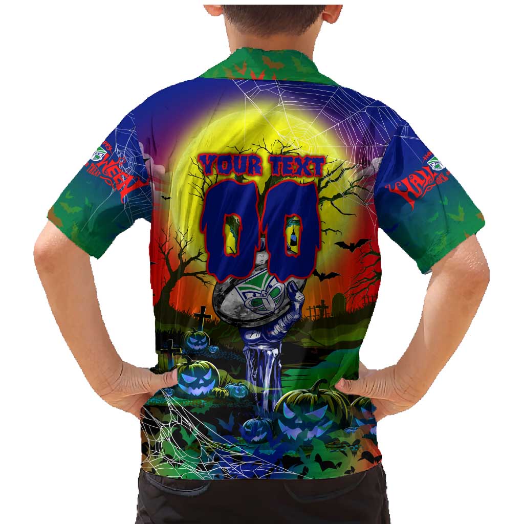 We Are Warriors Halloween Family Matching Mermaid Dress and Hawaiian Shirt Pumpkin Scary Spooky Season - Aussie Hoodie