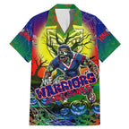 We Are Warriors Halloween Family Matching Mermaid Dress and Hawaiian Shirt Pumpkin Scary Spooky Season - Aussie Hoodie