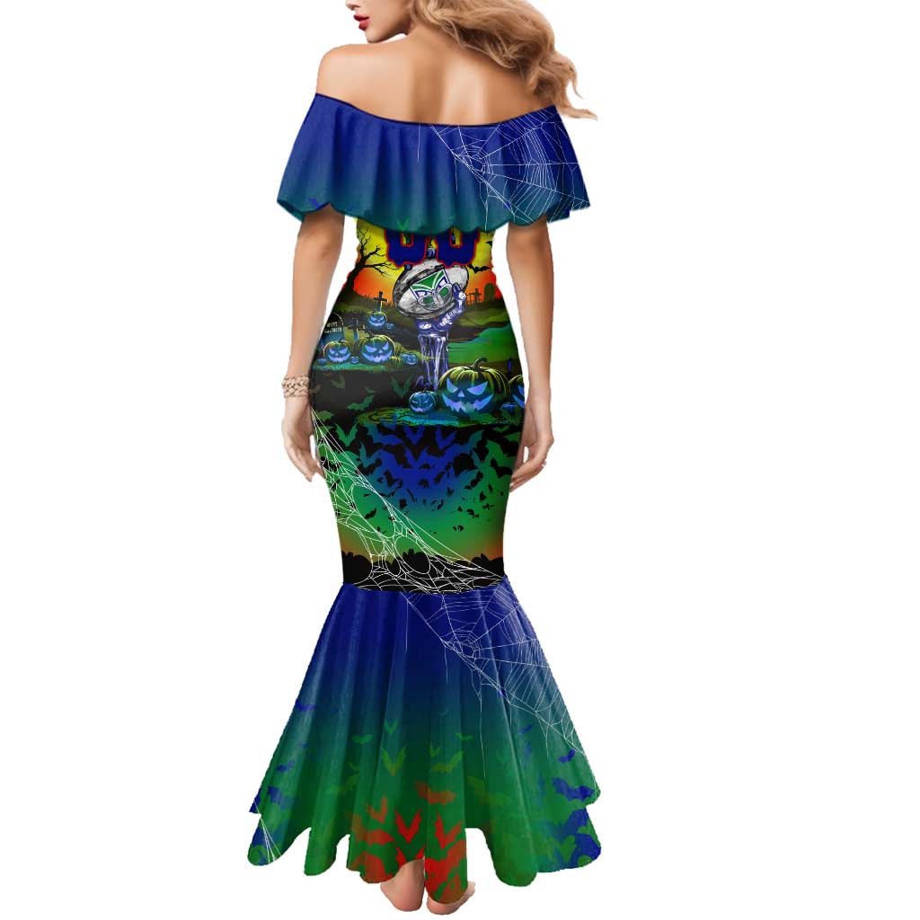 We Are Warriors Halloween Family Matching Mermaid Dress and Hawaiian Shirt Pumpkin Scary Spooky Season - Aussie Hoodie