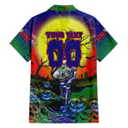 We Are Warriors Halloween Family Matching Off Shoulder Maxi Dress and Hawaiian Shirt Pumpkin Scary Spooky Season - Aussie Hoodie