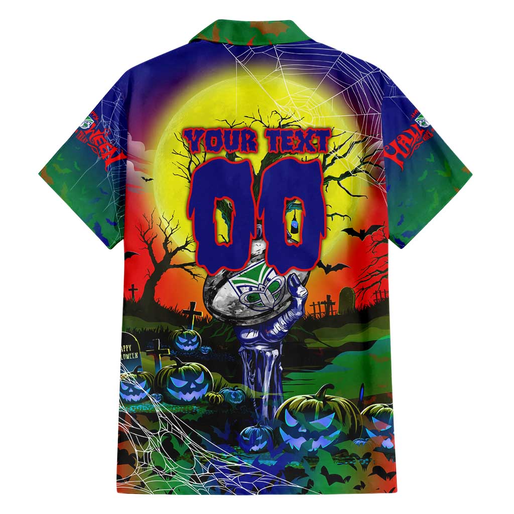 We Are Warriors Halloween Family Matching Short Sleeve Bodycon Dress and Hawaiian Shirt Pumpkin Scary Spooky Season - Aussie Hoodie