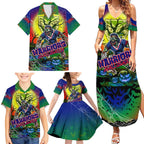 We Are Warriors Halloween Family Matching Summer Maxi Dress and Hawaiian Shirt Pumpkin Scary Spooky Season - Aussie Hoodie
