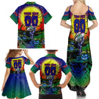 We Are Warriors Halloween Family Matching Summer Maxi Dress and Hawaiian Shirt Pumpkin Scary Spooky Season - Aussie Hoodie