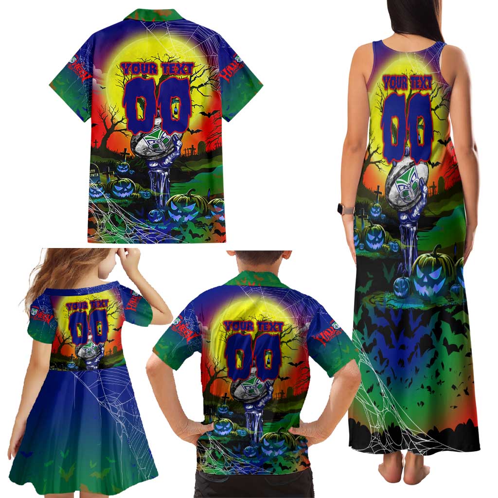 We Are Warriors Halloween Family Matching Tank Maxi Dress and Hawaiian Shirt Pumpkin Scary Spooky Season - Aussie Hoodie