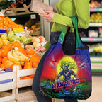 We Are Warriors Halloween Grocery Bag Pumpkin Scary Spooky Season - Aussie Hoodie