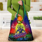 We Are Warriors Halloween Grocery Bag Pumpkin Scary Spooky Season - Aussie Hoodie