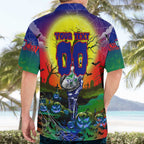 We Are Warriors Halloween Hawaiian Shirt Pumpkin Scary Spooky Season - Aussie Hoodie