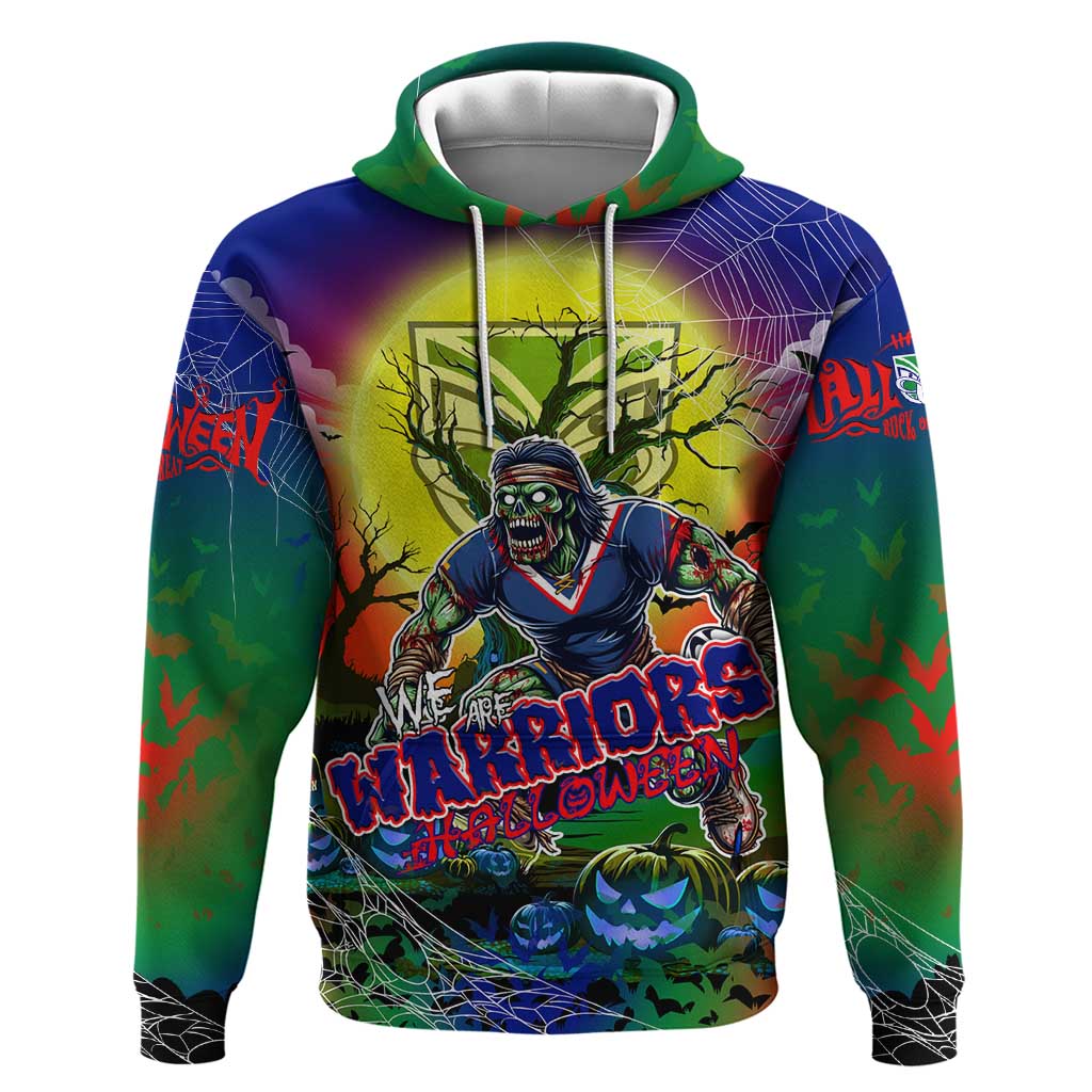 We Are Warriors Halloween Hoodie Pumpkin Scary Spooky Season - Aussie Hoodie