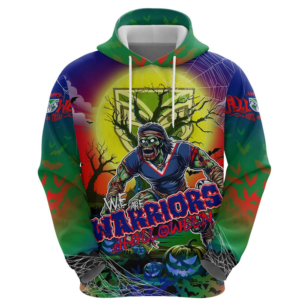 We Are Warriors Halloween Hoodie Pumpkin Scary Spooky Season - Aussie Hoodie