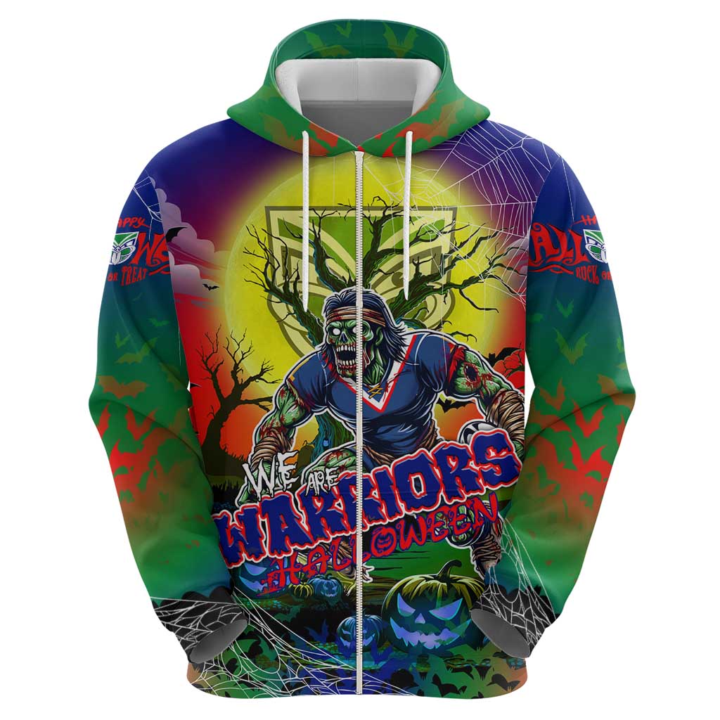 We Are Warriors Halloween Hoodie Pumpkin Scary Spooky Season - Aussie Hoodie