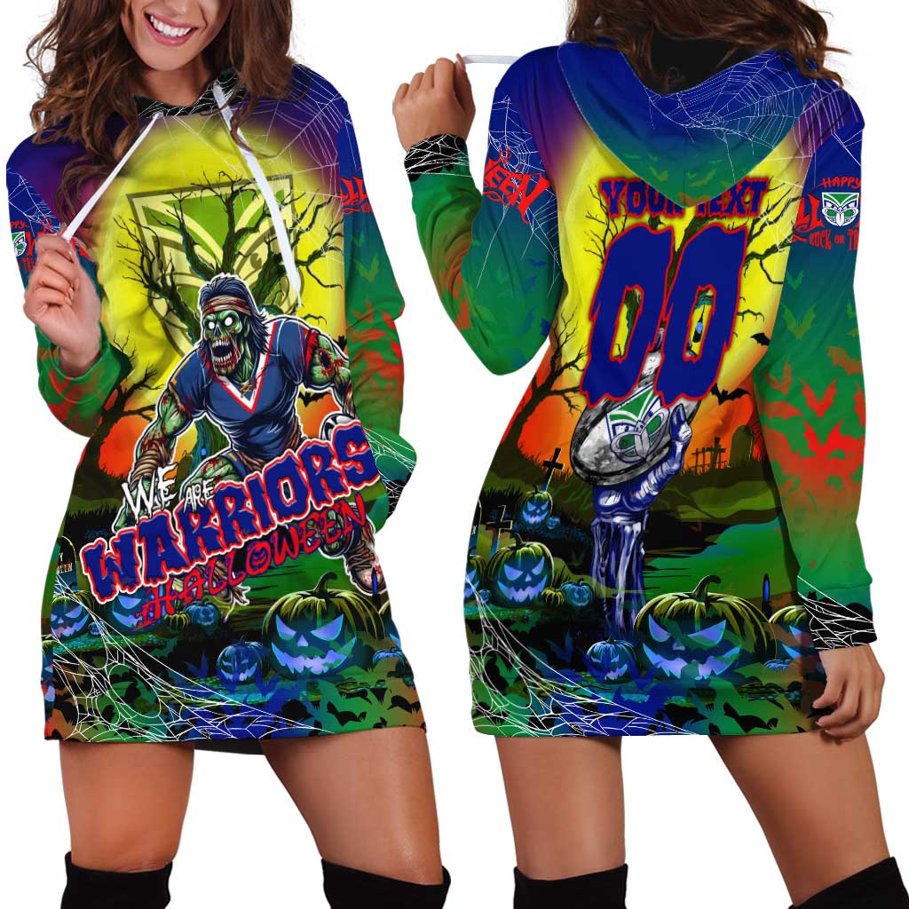 We Are Warriors Halloween Hoodie Dress Pumpkin Scary Spooky Season - Aussie Hoodie