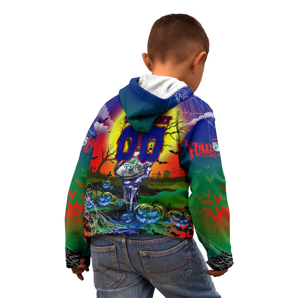 We Are Warriors Halloween Kid Hoodie Pumpkin Scary Spooky Season - Aussie Hoodie