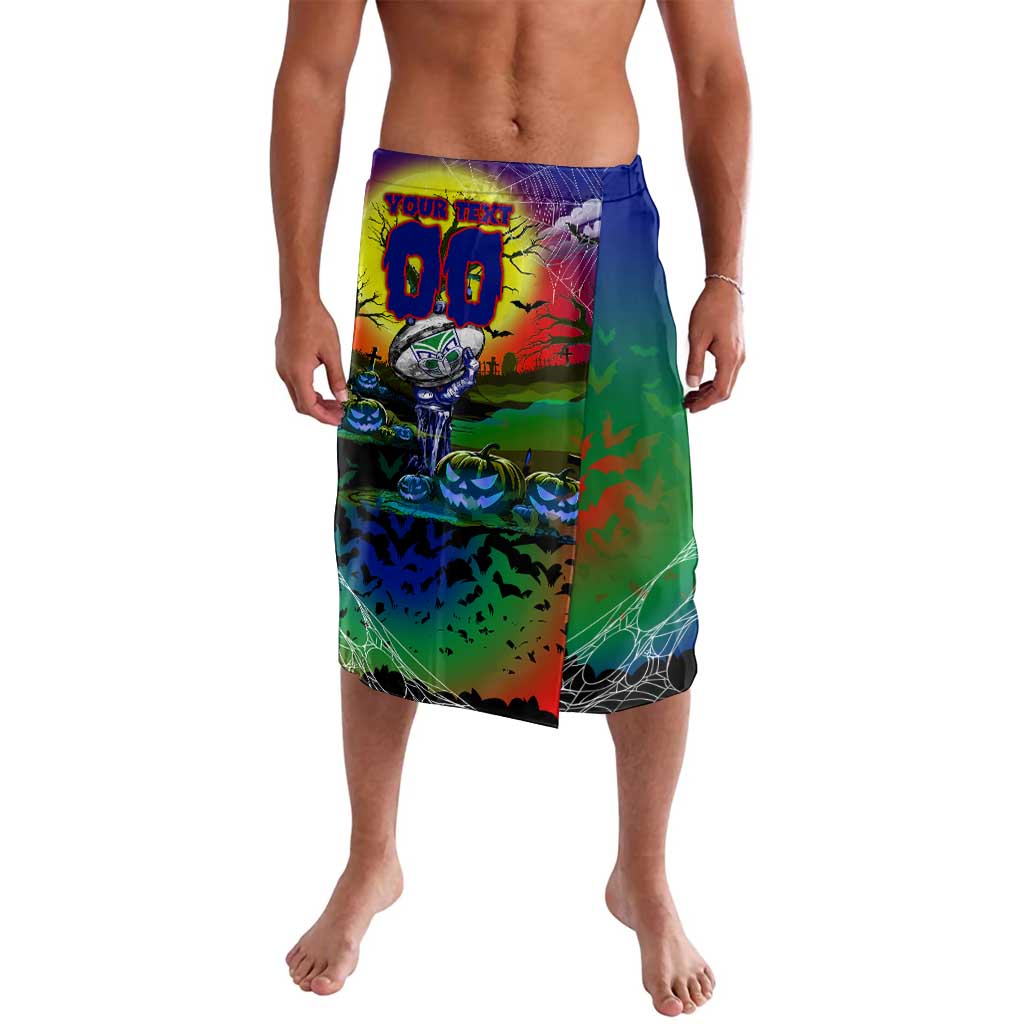We Are Warriors Halloween Lavalava Pumpkin Scary Spooky Season - Aussie Hoodie