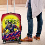 We Are Warriors Halloween Luggage Cover Pumpkin Scary Spooky Season - Aussie Hoodie