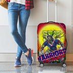 We Are Warriors Halloween Luggage Cover Pumpkin Scary Spooky Season - Aussie Hoodie