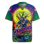We Are Warriors Halloween Rugby Jersey Pumpkin Scary Spooky Season - Aussie Hoodie