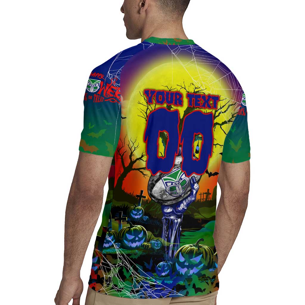 We Are Warriors Halloween Rugby Jersey Pumpkin Scary Spooky Season - Aussie Hoodie