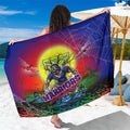 We Are Warriors Halloween Sarong Pumpkin Scary Spooky Season - Aussie Hoodie
