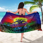 We Are Warriors Halloween Sarong Pumpkin Scary Spooky Season - Aussie Hoodie