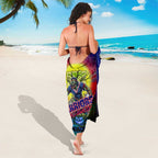 We Are Warriors Halloween Sarong Pumpkin Scary Spooky Season - Aussie Hoodie