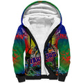 We Are Warriors Halloween Sherpa Hoodie Pumpkin Scary Spooky Season - Aussie Hoodie