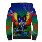 We Are Warriors Halloween Sherpa Hoodie Pumpkin Scary Spooky Season - Aussie Hoodie