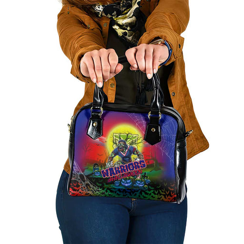 We Are Warriors Halloween Shoulder Handbag Pumpkin Scary Spooky Season - Aussie Hoodie