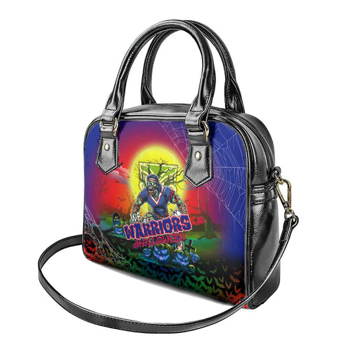 We Are Warriors Halloween Shoulder Handbag Pumpkin Scary Spooky Season - Aussie Hoodie