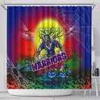 We Are Warriors Halloween Shower Curtain Pumpkin Scary Spooky Season - Aussie Hoodie