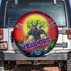 We Are Warriors Halloween Spare Tire Cover Pumpkin Scary Spooky Season - Aussie Hoodie