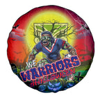 We Are Warriors Halloween Spare Tire Cover Pumpkin Scary Spooky Season - Aussie Hoodie